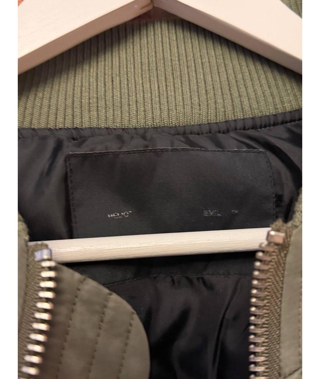 HELIOT EMIL Хаки полиамидовая куртка, фото 4