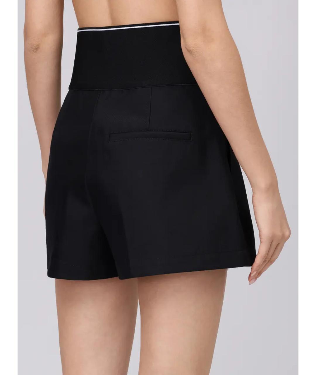 ALEXANDER WANG Черные хлопковые шорты, фото 3