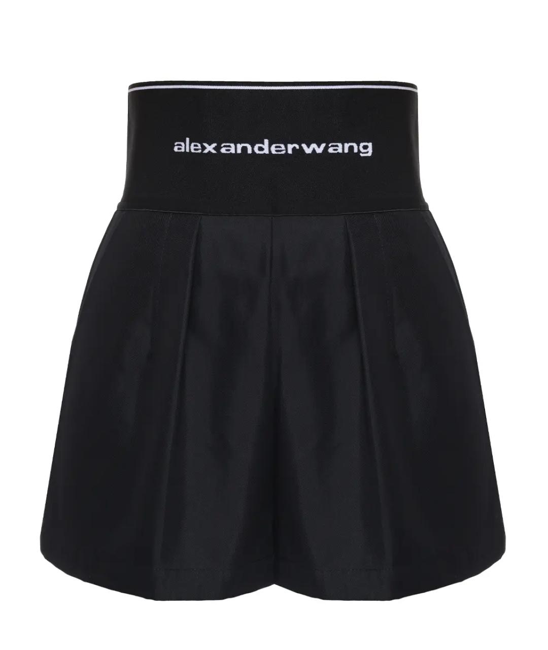 ALEXANDER WANG Черные хлопковые шорты, фото 1