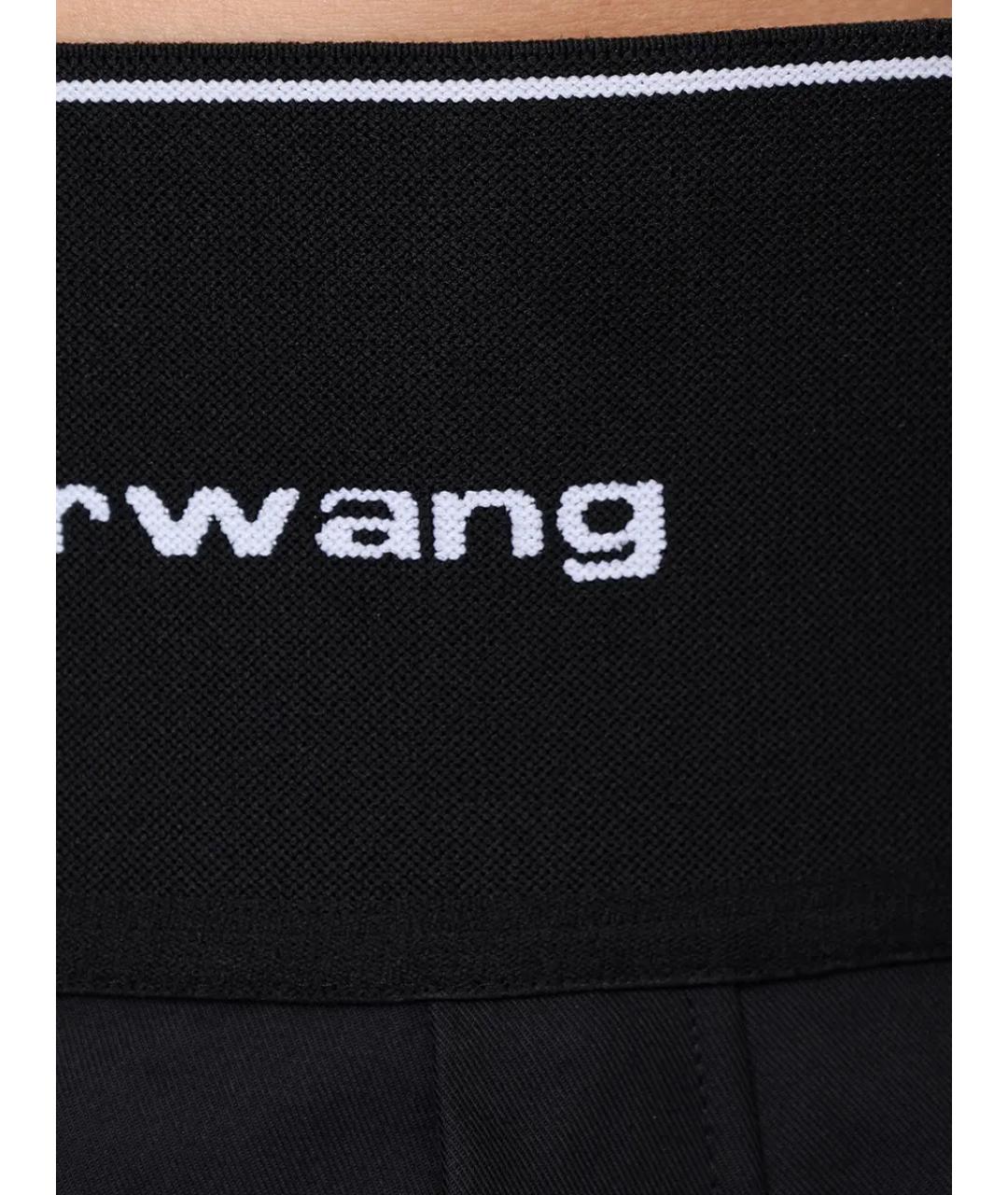 ALEXANDER WANG Черные хлопковые шорты, фото 6