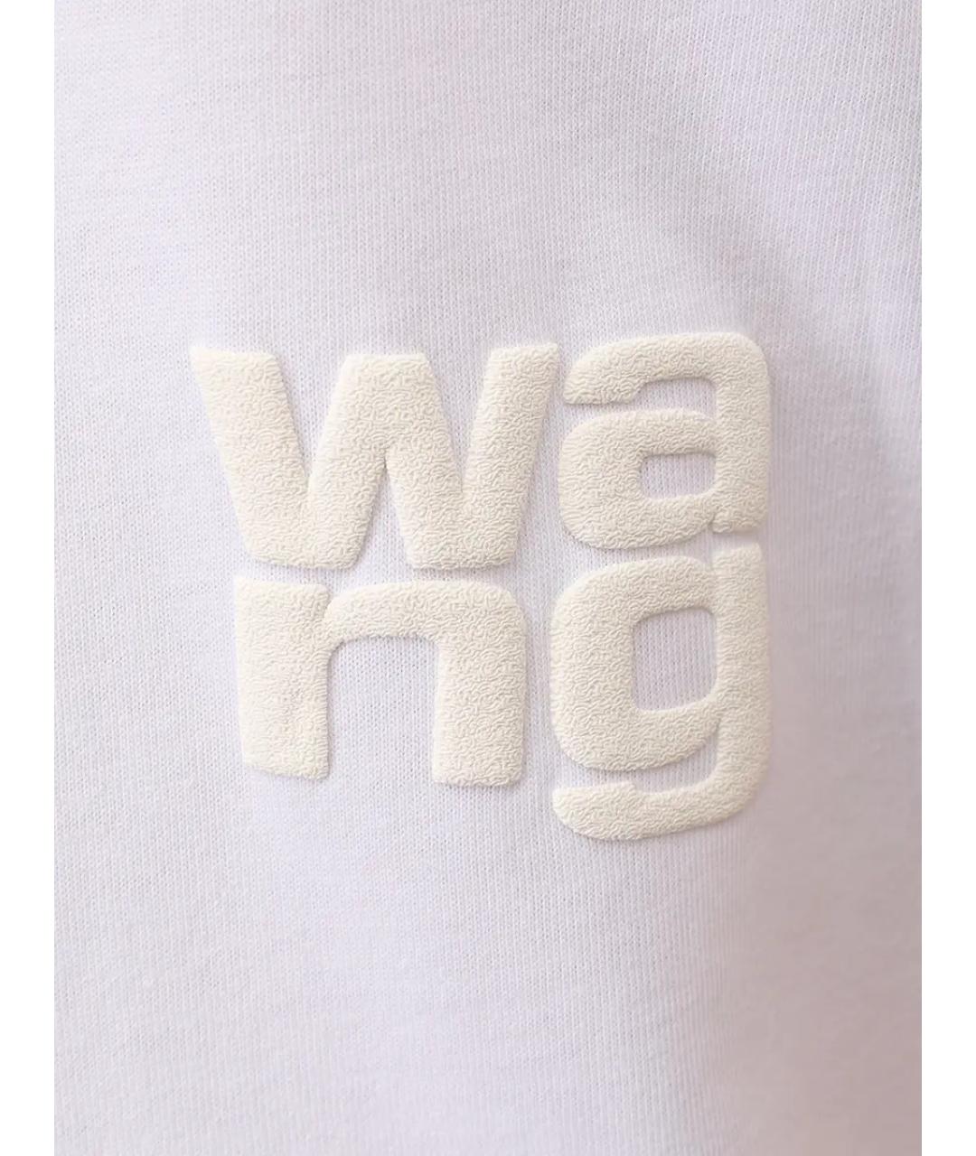 ALEXANDER WANG Белая хлопковая футболка, фото 6