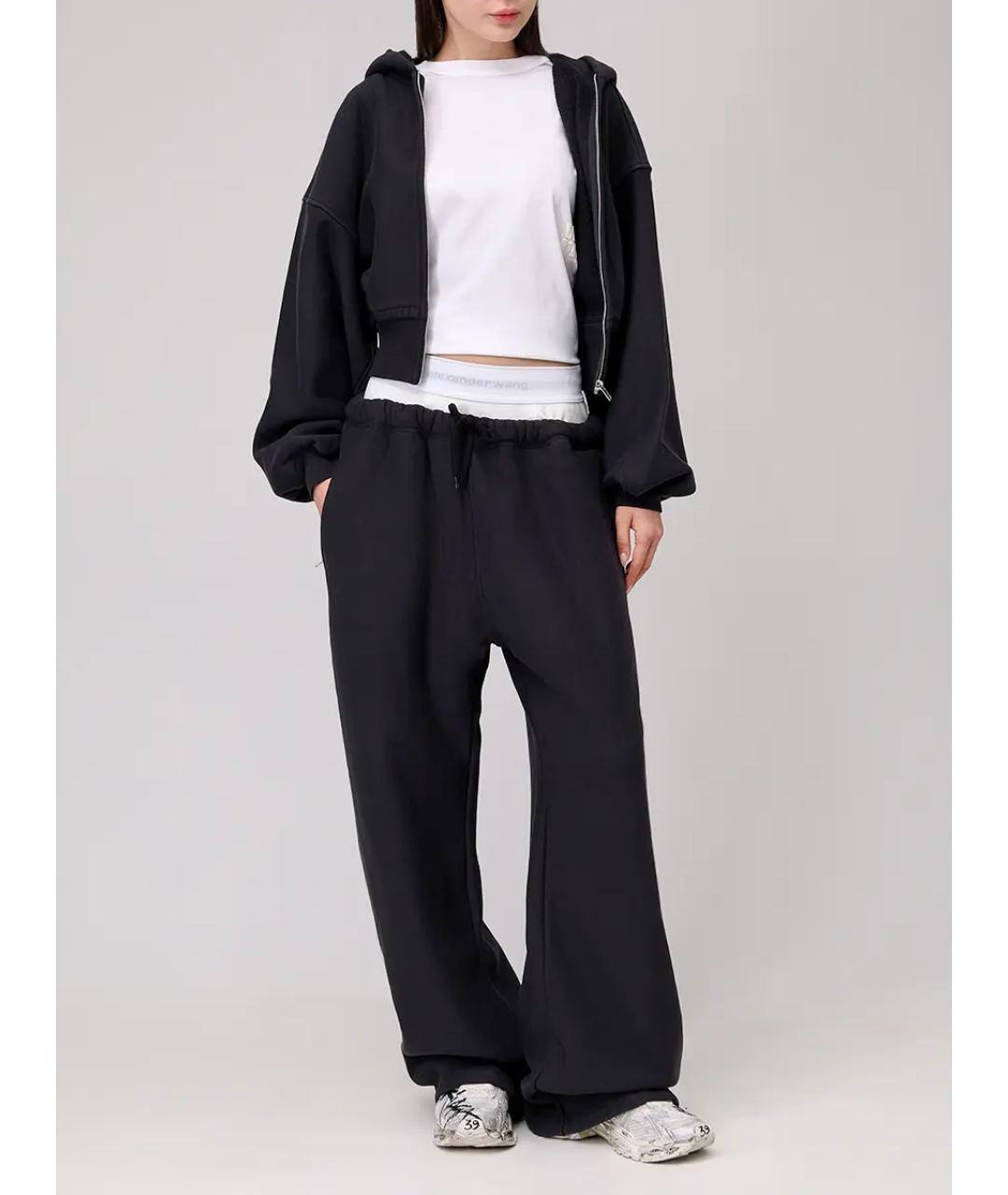 ALEXANDER WANG Белая хлопковая футболка, фото 2