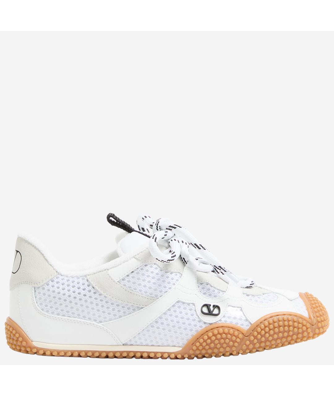 VALENTINO Белые кожаные кроссовки, фото 6