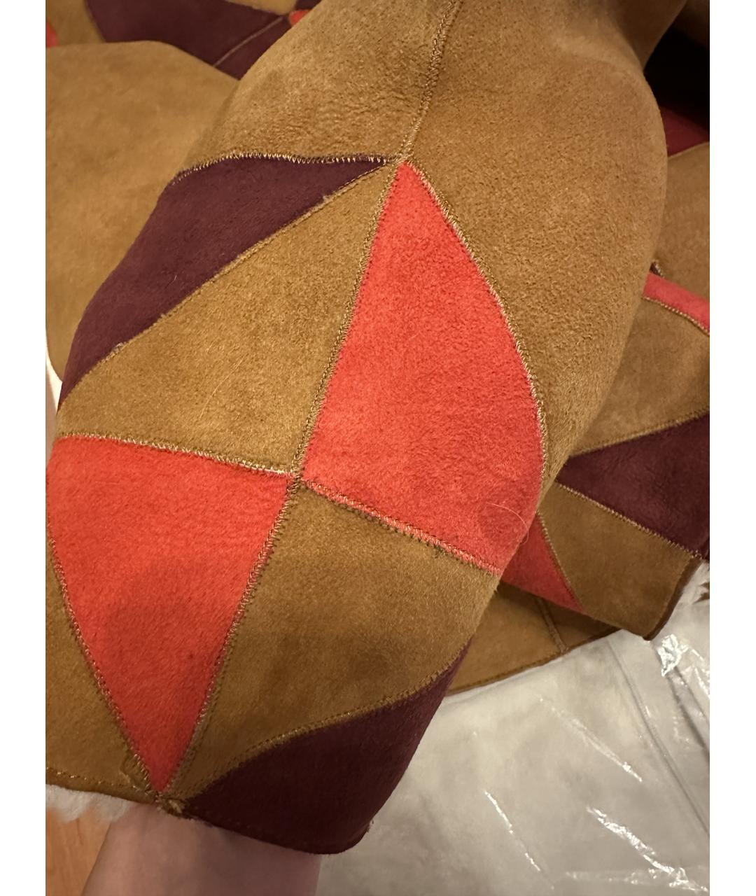 ISABEL MARANT Бежевая меховая дубленка, фото 6