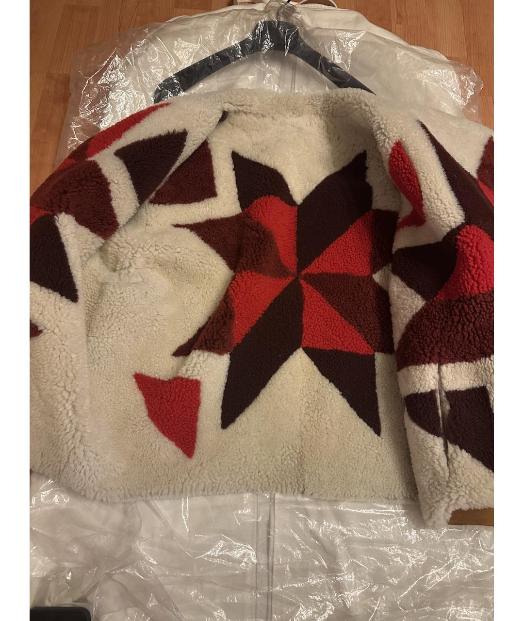 ISABEL MARANT Бежевая меховая дубленка, фото 3