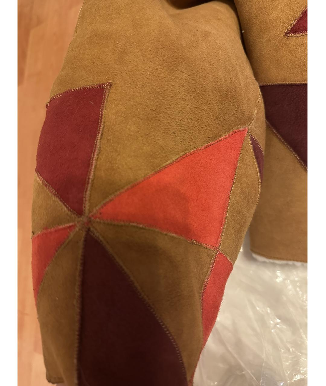 ISABEL MARANT Бежевая меховая дубленка, фото 7