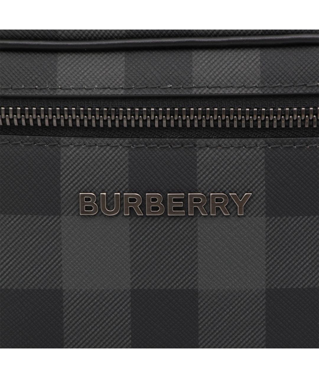 BURBERRY Черная поясная сумка, фото 3