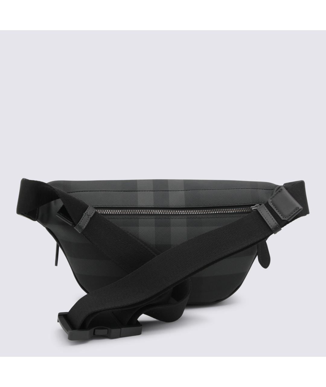 BURBERRY Черная поясная сумка, фото 2