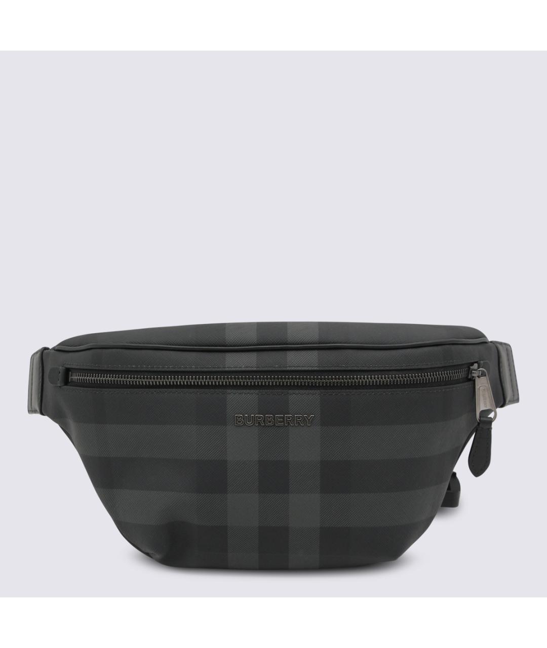 BURBERRY Черная поясная сумка, фото 4
