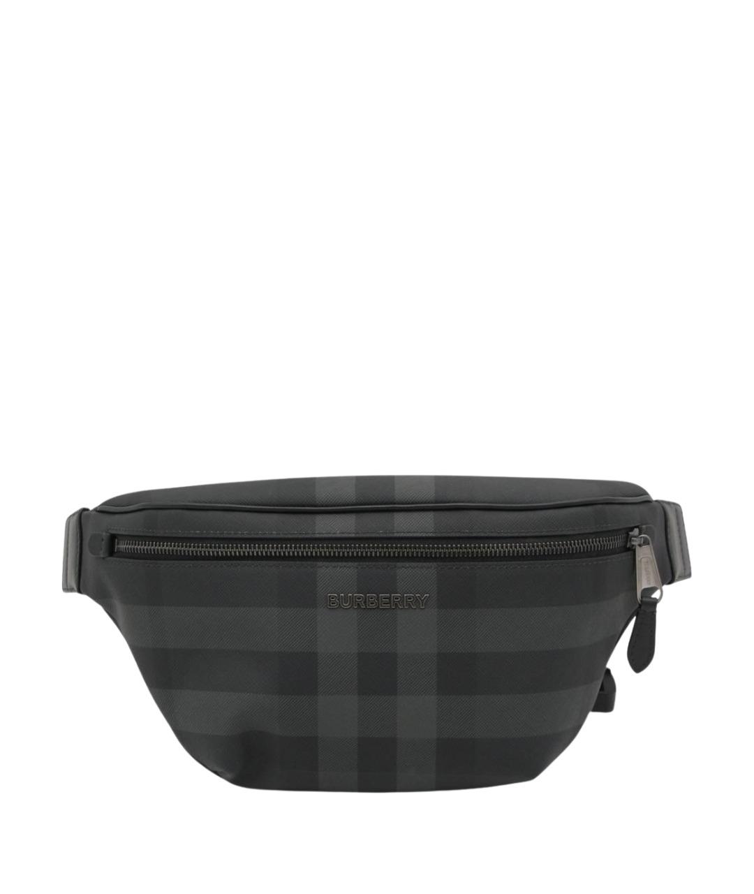 BURBERRY Черная поясная сумка, фото 1