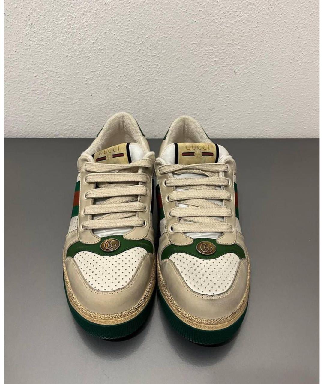 GUCCI Бежевые кроссовки, фото 2
