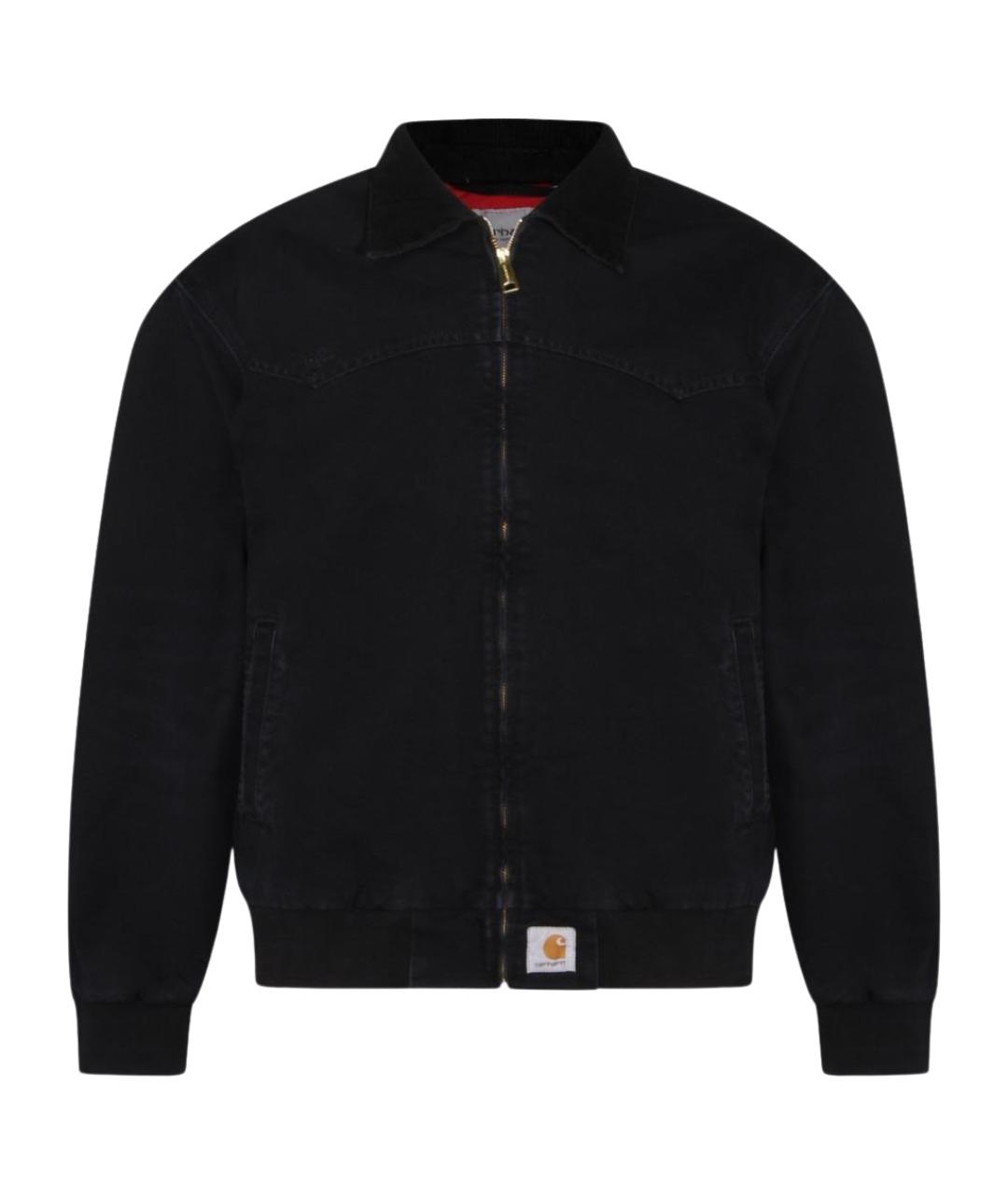 CARHARTT WIP Черная хлопковая куртка, фото 1