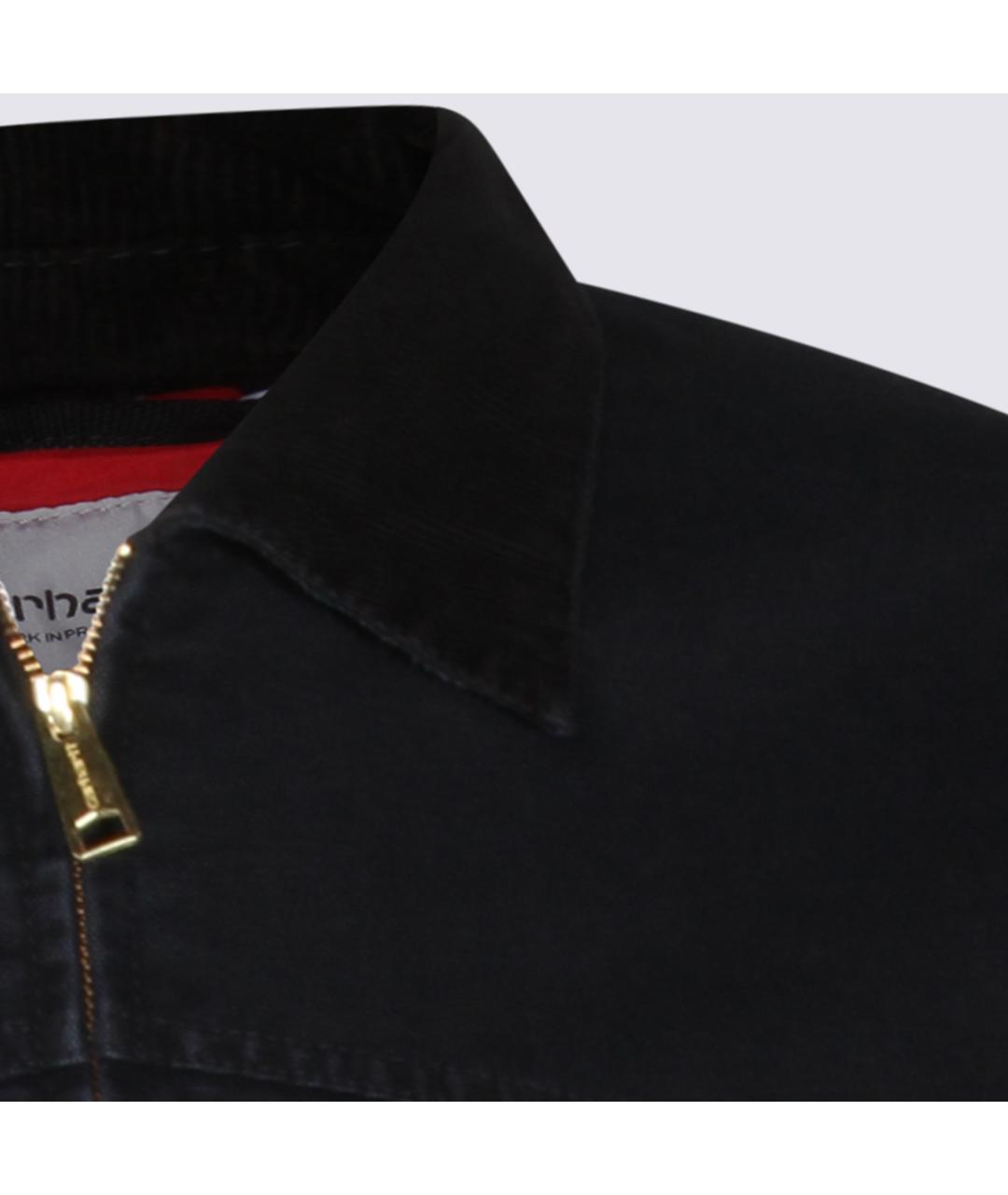 CARHARTT WIP Черная хлопковая куртка, фото 4