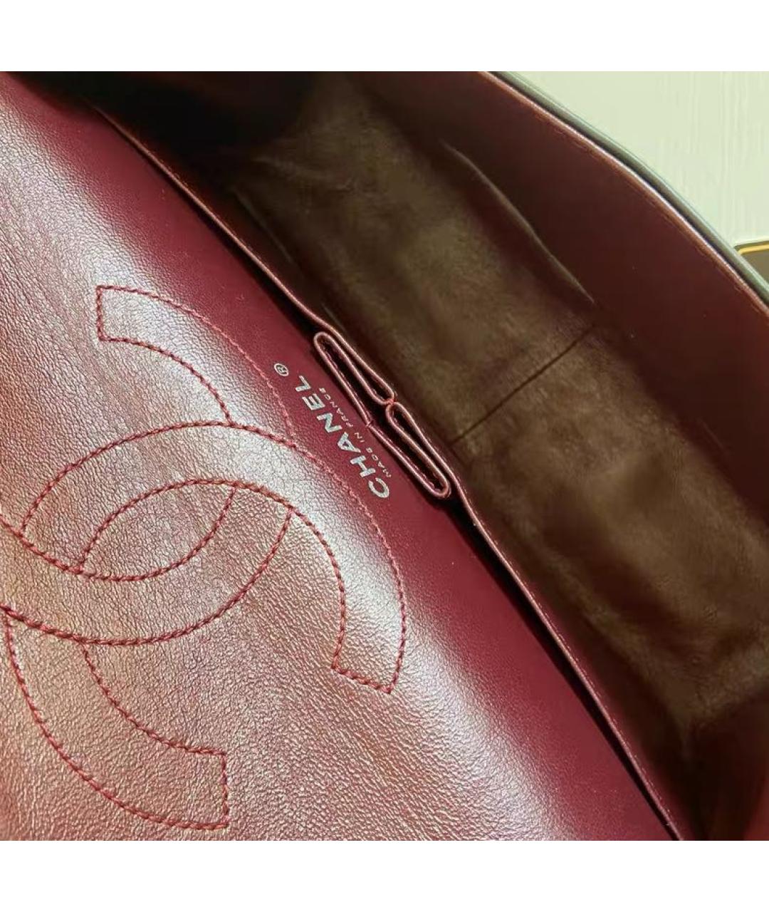 CHANEL Черная кожаная сумка через плечо, фото 7