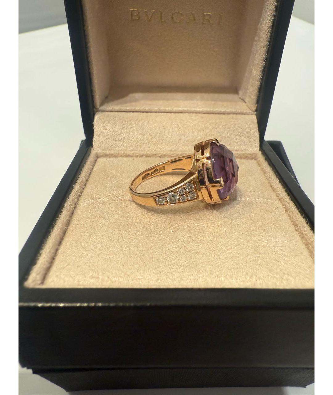 BVLGARI Золотое кольцо из розового золота, фото 9