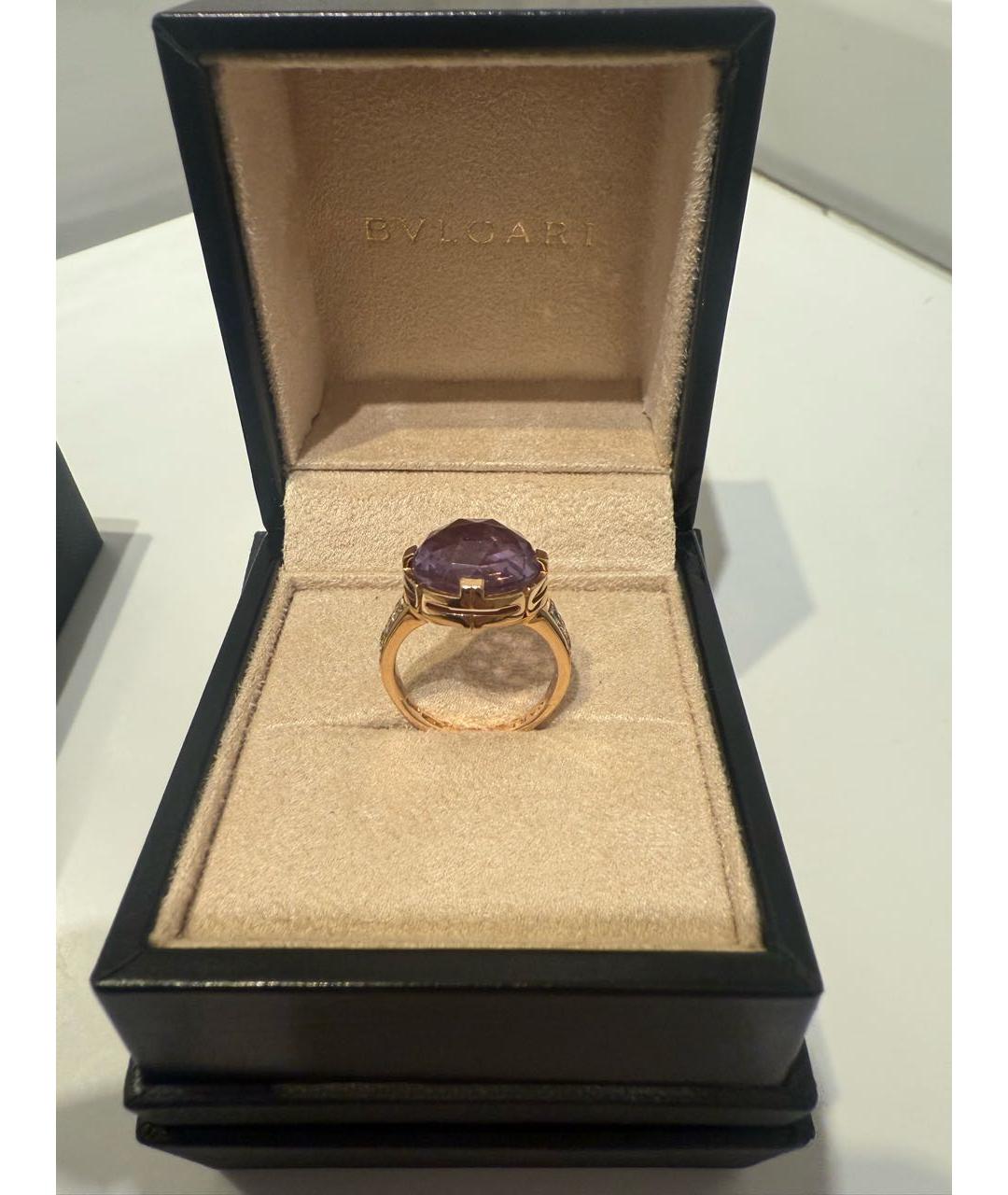 BVLGARI Золотое кольцо из розового золота, фото 4