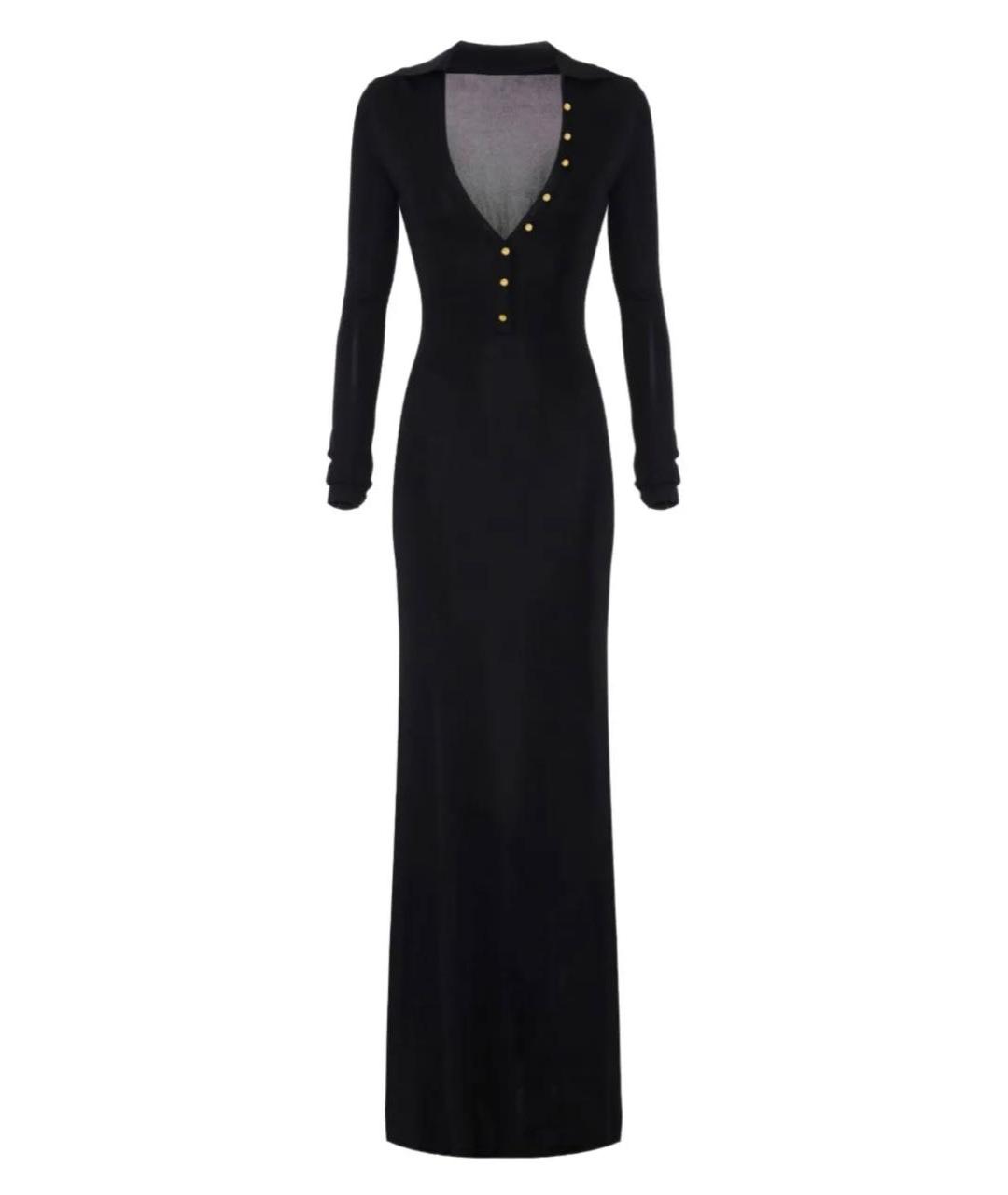 ELISABETTA FRANCHI Черное платье, фото 1