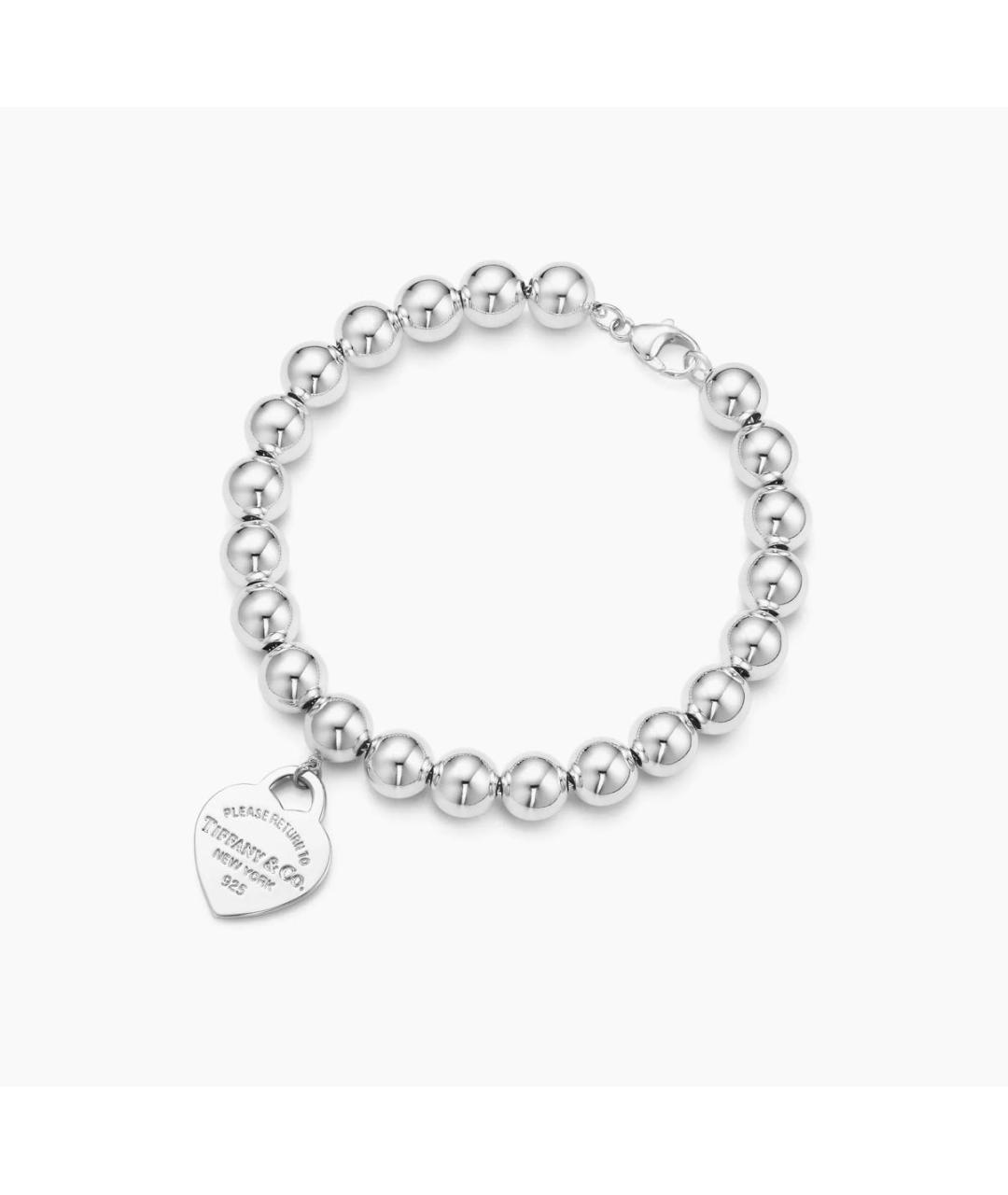 TIFFANY&CO Бирюзовый серебряный браслет, фото 6