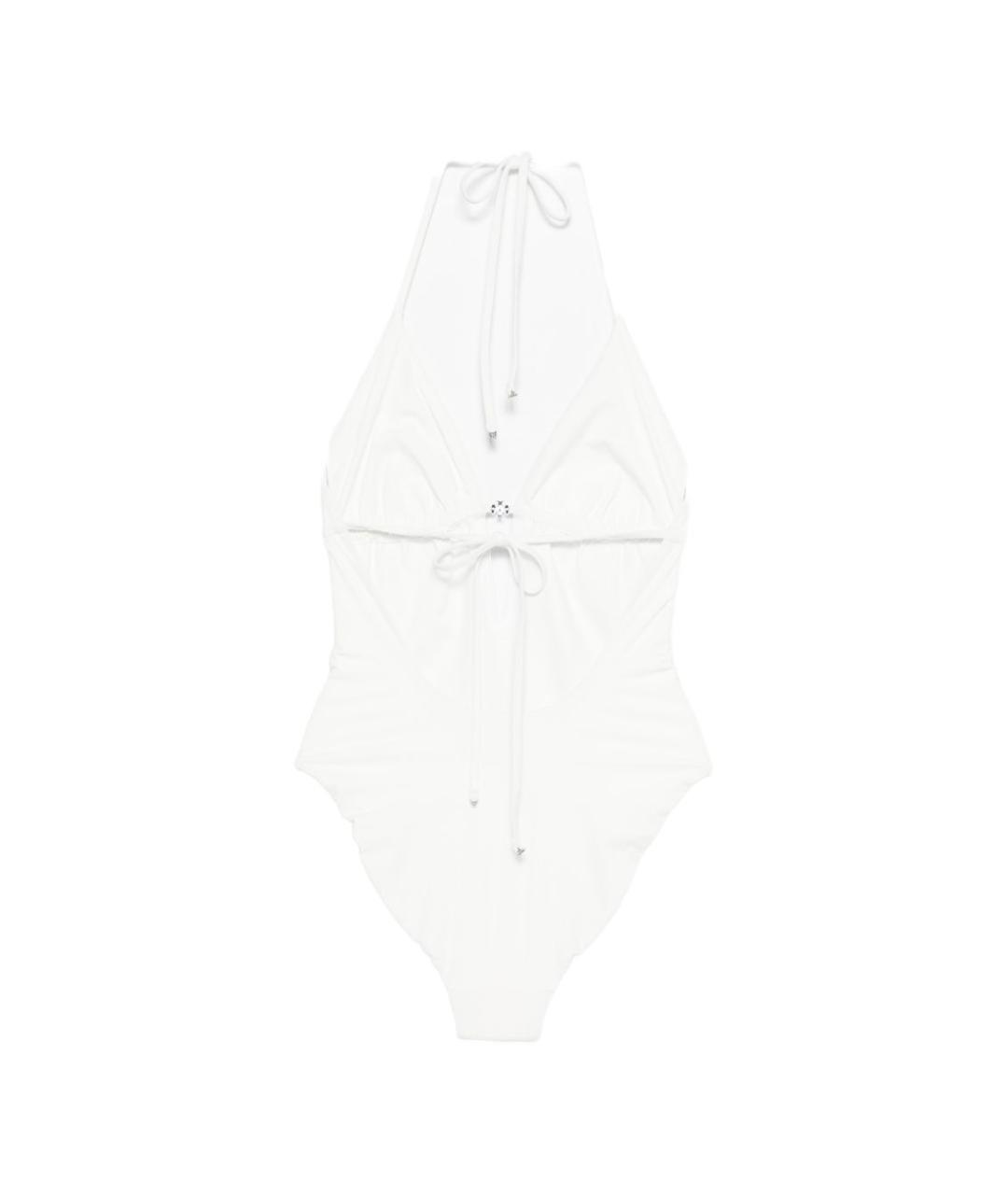 TORY BURCH Белый полиамидовый купальник, фото 3