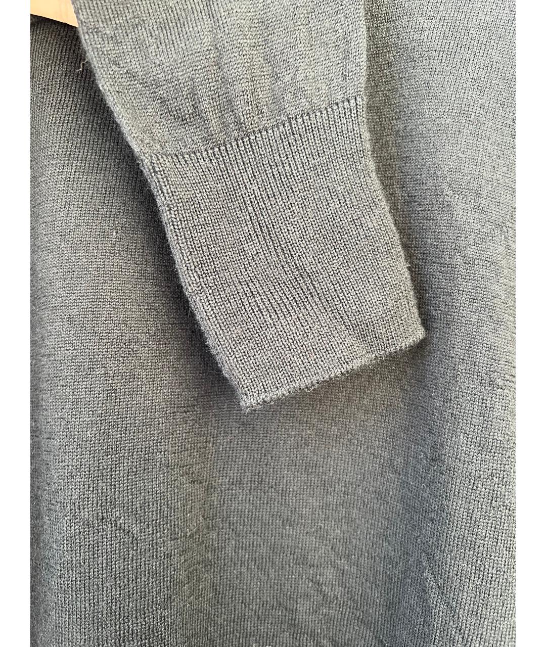 ESCADA Черный шерстяной джемпер / свитер, фото 4