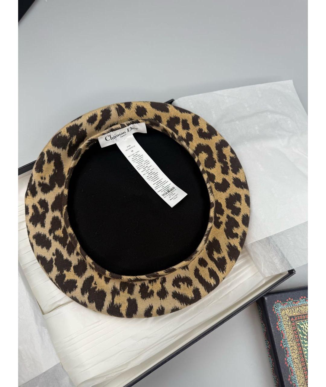 CHRISTIAN DIOR Мульти хлопковая кепка, фото 2