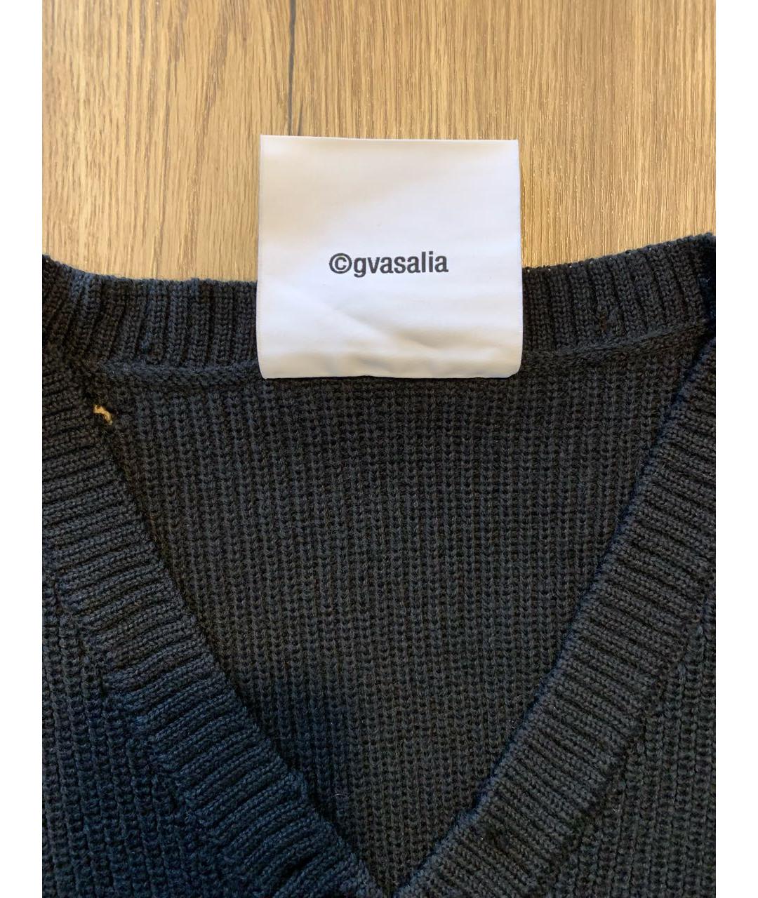 VETEMENTS Черный шерстяной джемпер / свитер, фото 2