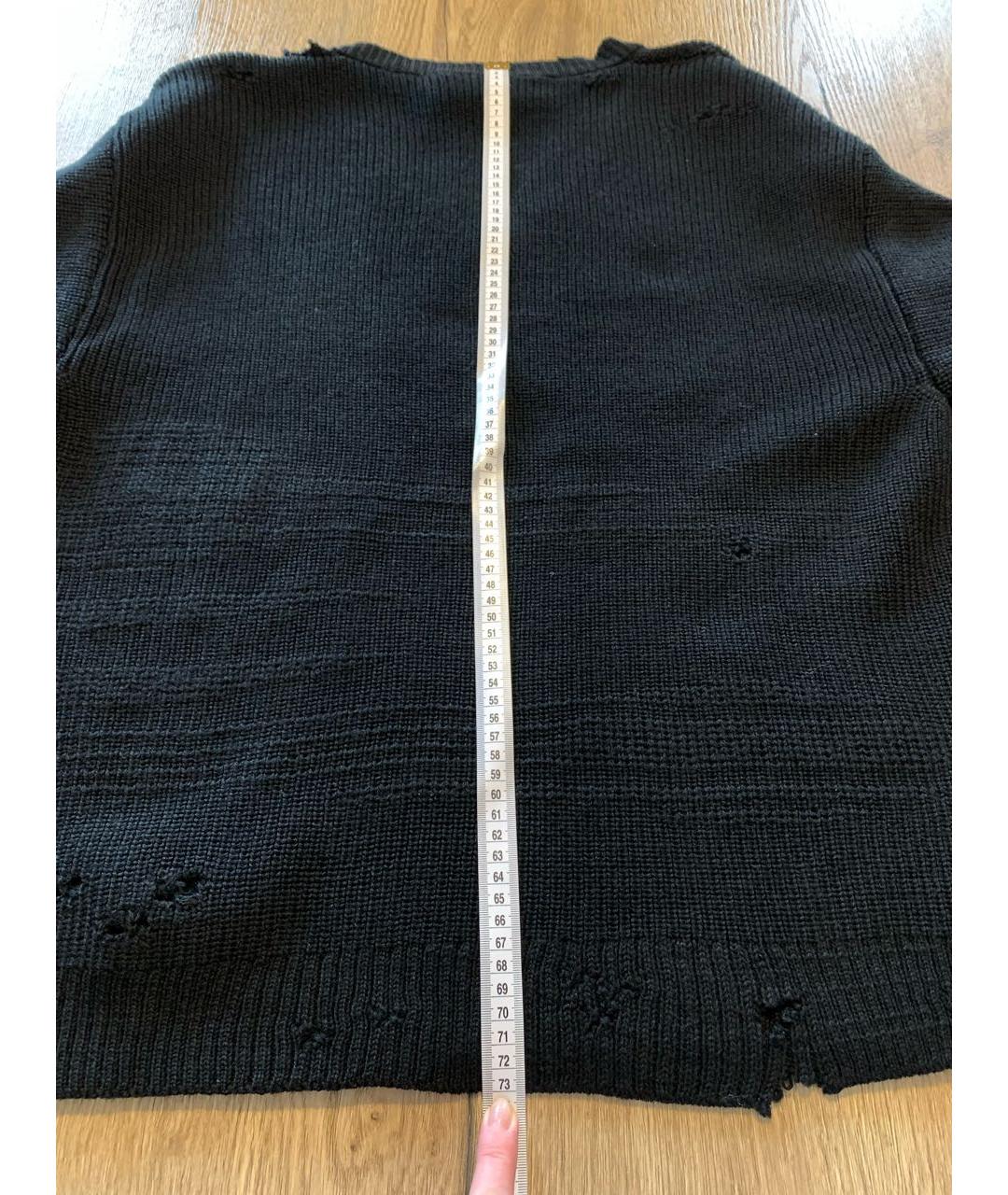 VETEMENTS Черный шерстяной джемпер / свитер, фото 6