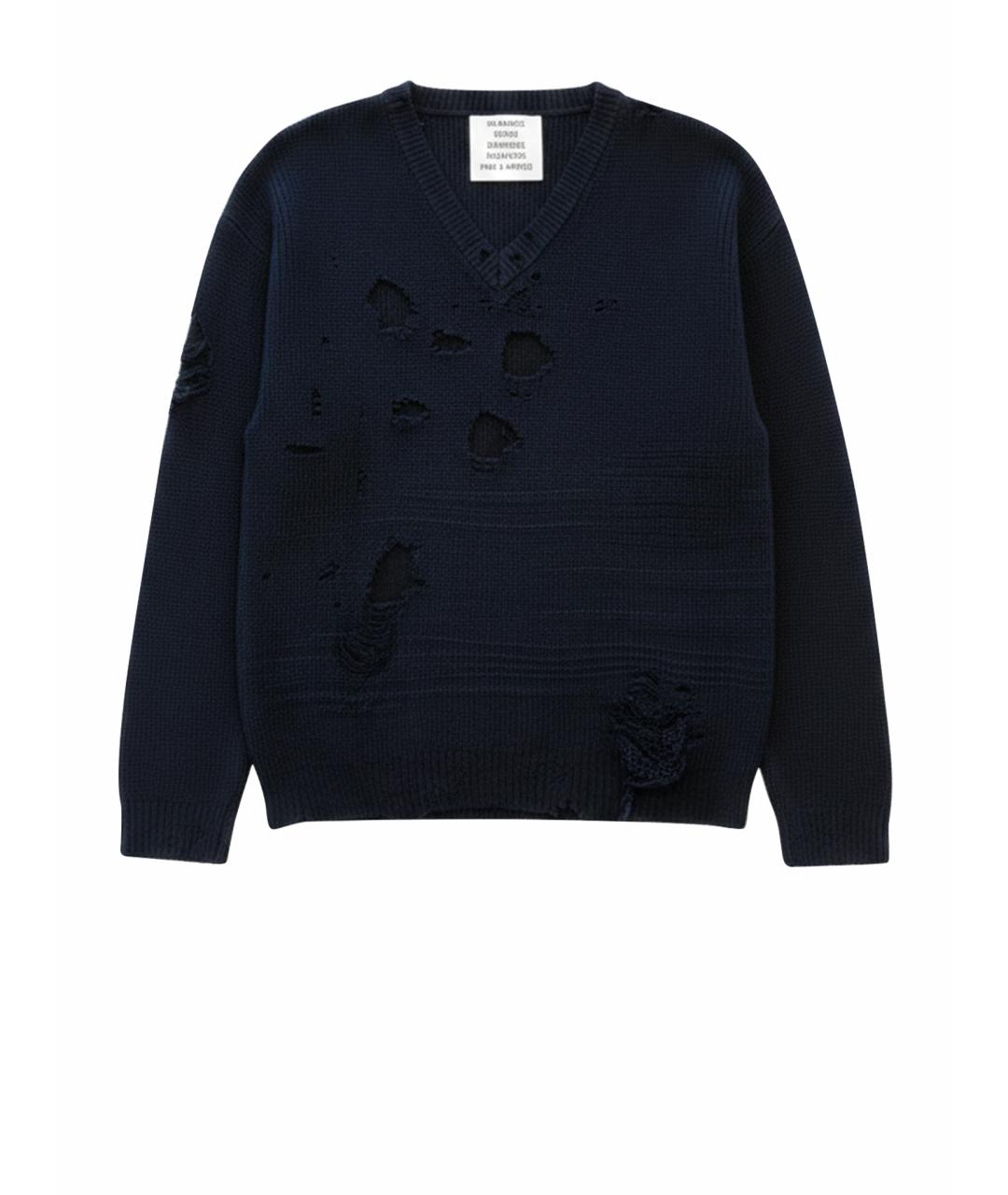 VETEMENTS Черный шерстяной джемпер / свитер, фото 1