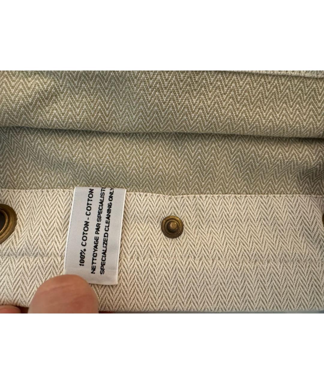 HERMES Бежевая пляжная сумка, фото 5