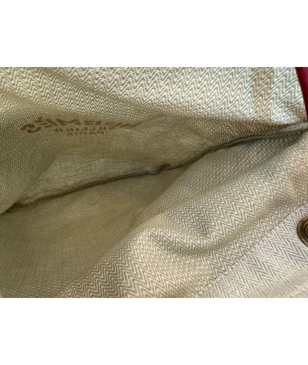 HERMES Бежевая пляжная сумка, фото 4