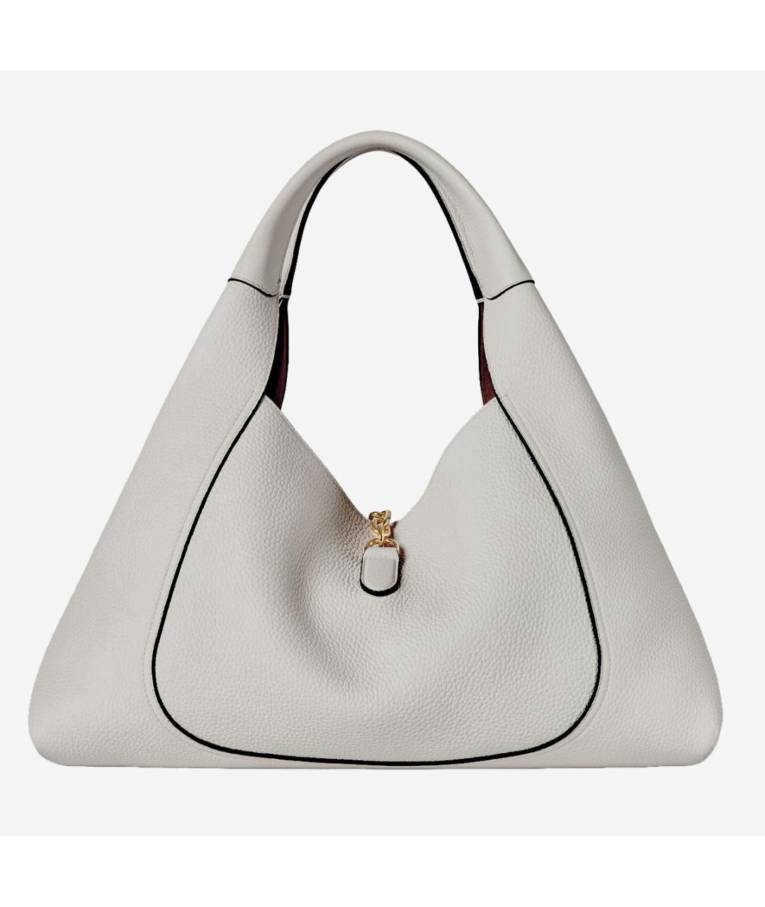 GUCCI Серая кожаная сумка тоут, фото 2