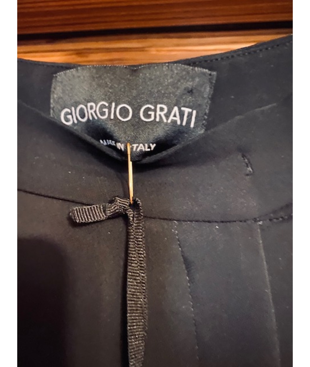 GIORGIO GRATI Бежевый вискозный костюм с брюками, фото 5