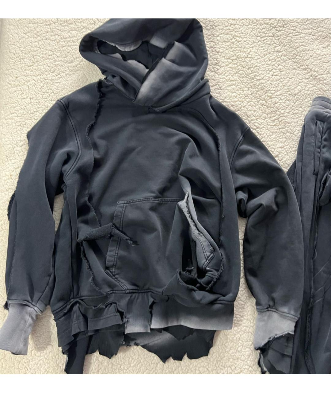 DIESEL Серый хлопковый спортивные костюмы, фото 2