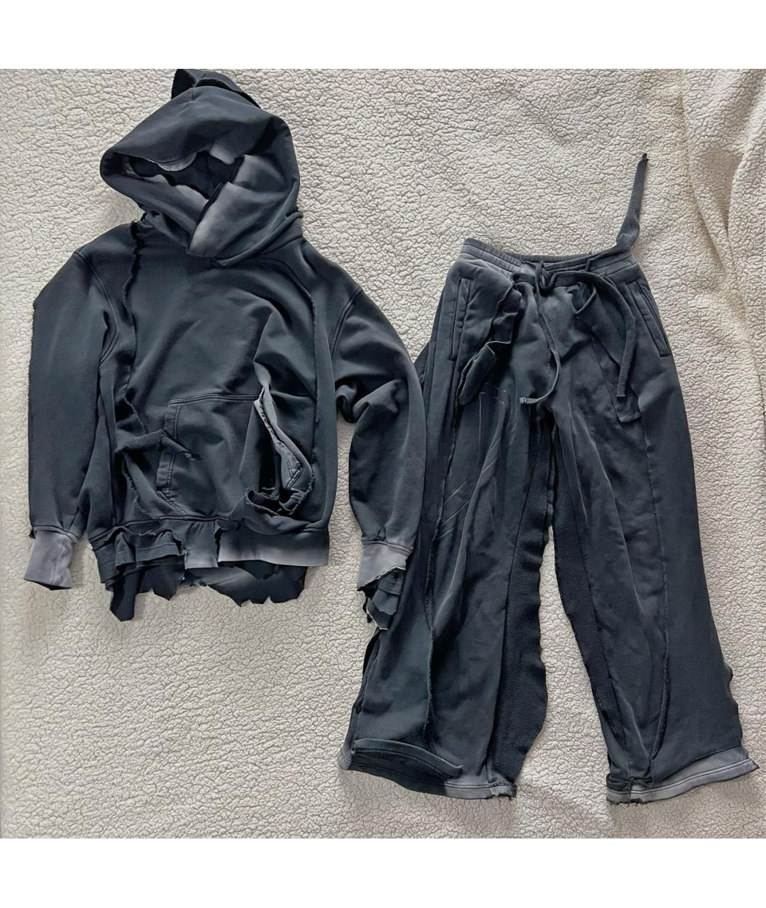 DIESEL Серый хлопковый спортивные костюмы, фото 9