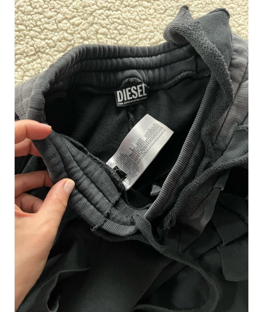 DIESEL Серый хлопковый спортивные костюмы, фото 5