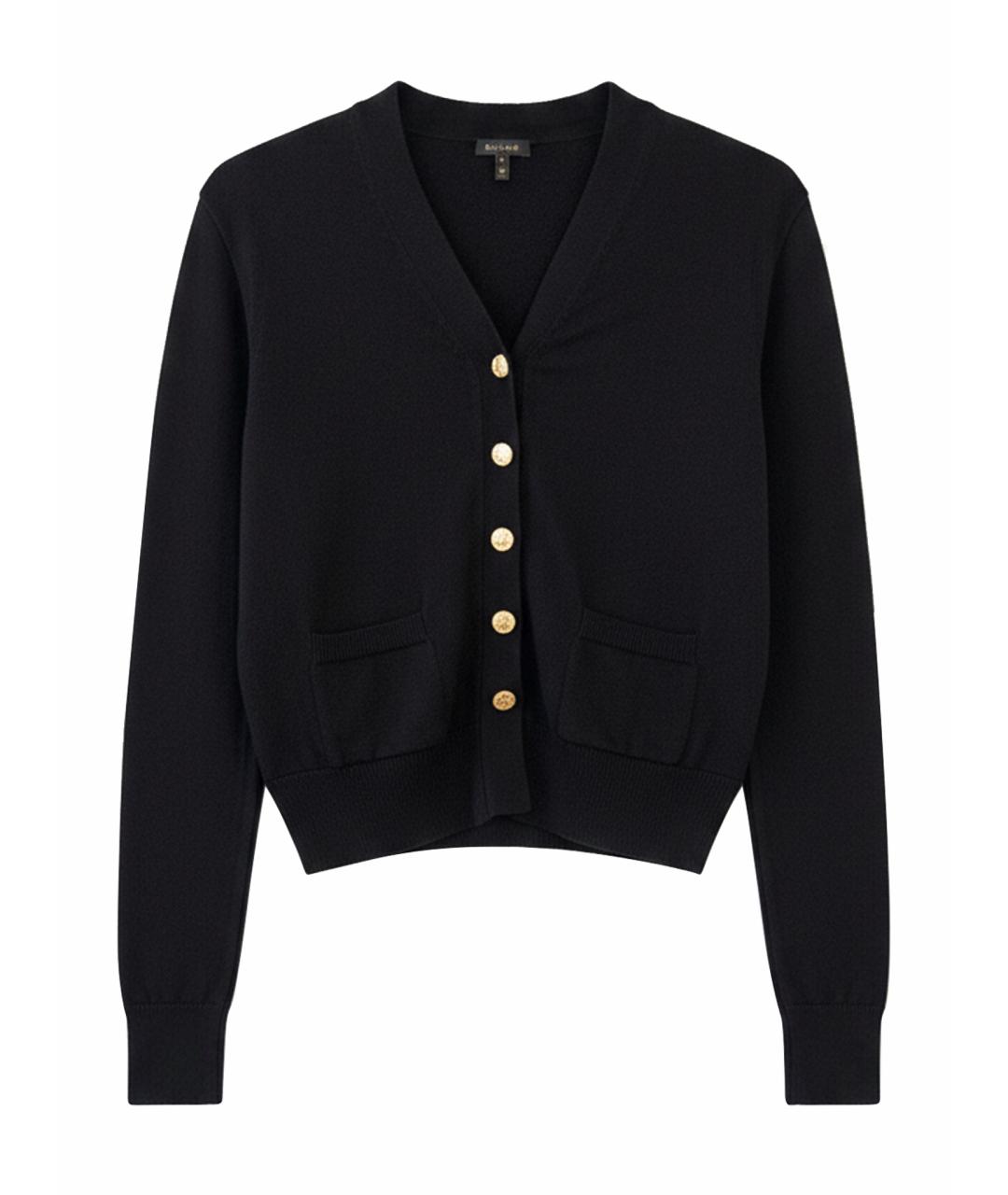 ESCADA Черный шерстяной кардиган, фото 1