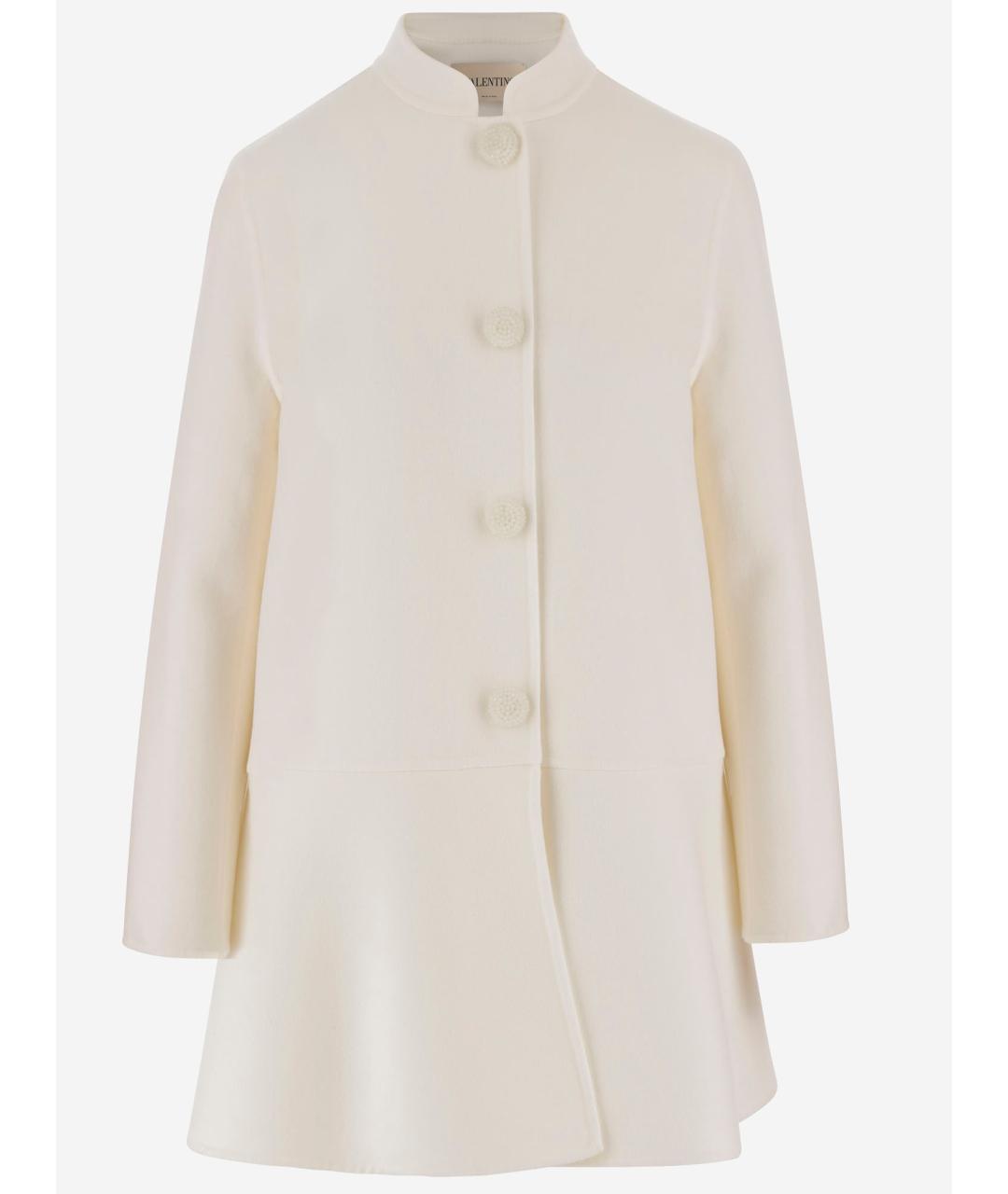 VALENTINO Бежевое кашемировое пальто, фото 4