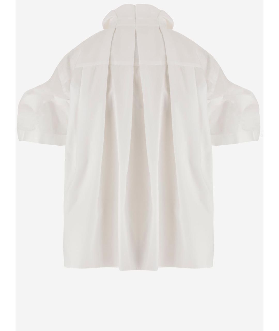 SACAI Белая полиэстеровая рубашка, фото 2