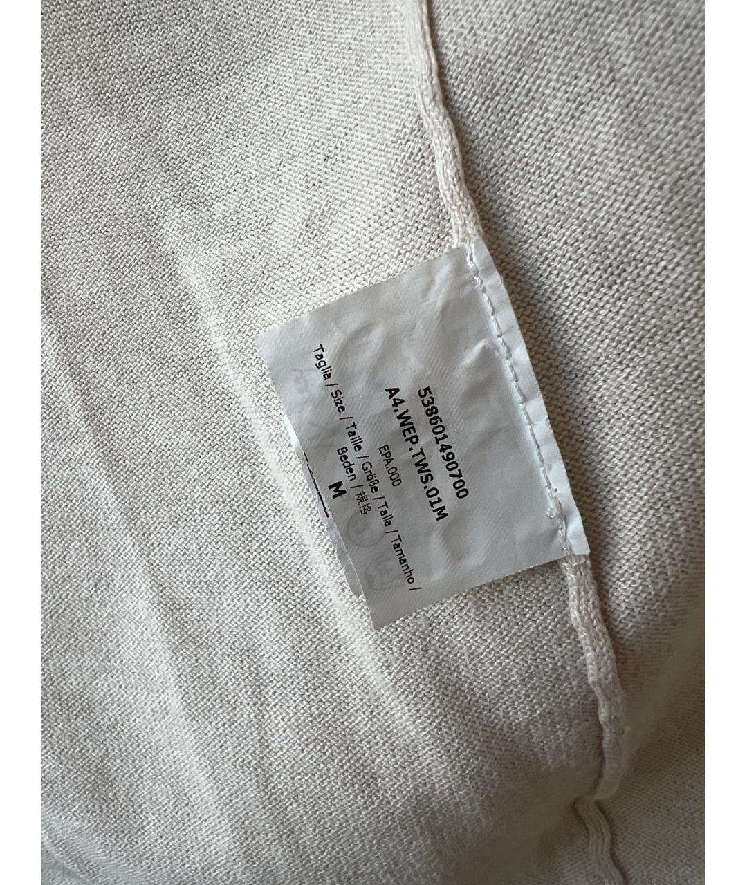 WEEKEND MAX MARA Бежевый шерстяной кардиган, фото 3