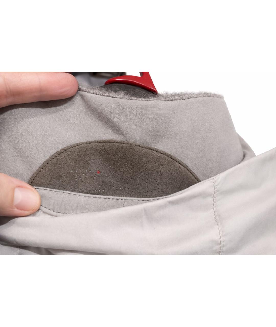 KITON Бежевый пуховик, фото 5