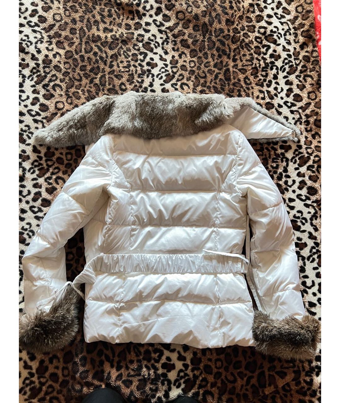 EMPORIO ARMANI Белый пуховик, фото 4