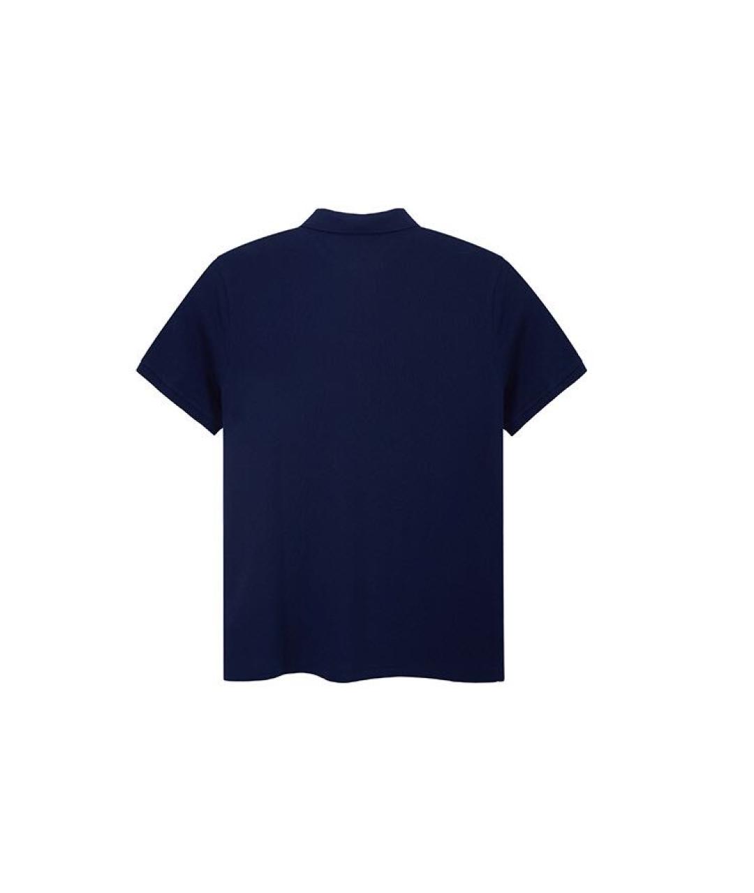 POLO RALPH LAUREN Синяя хлопковая футболка, фото 2