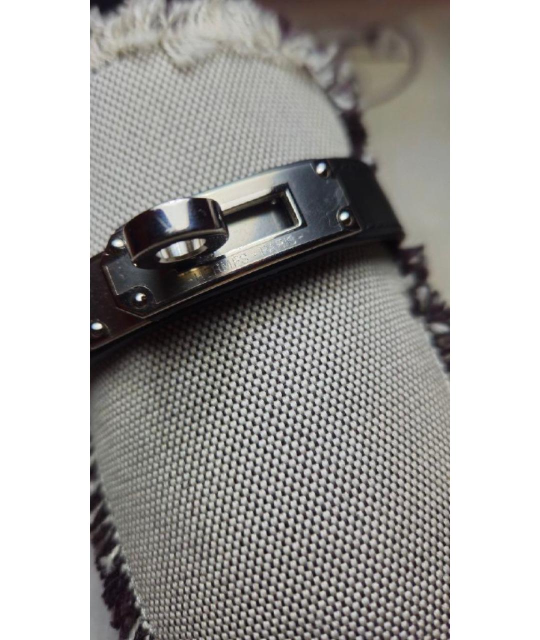 HERMES Черные кожаные лоферы, фото 6