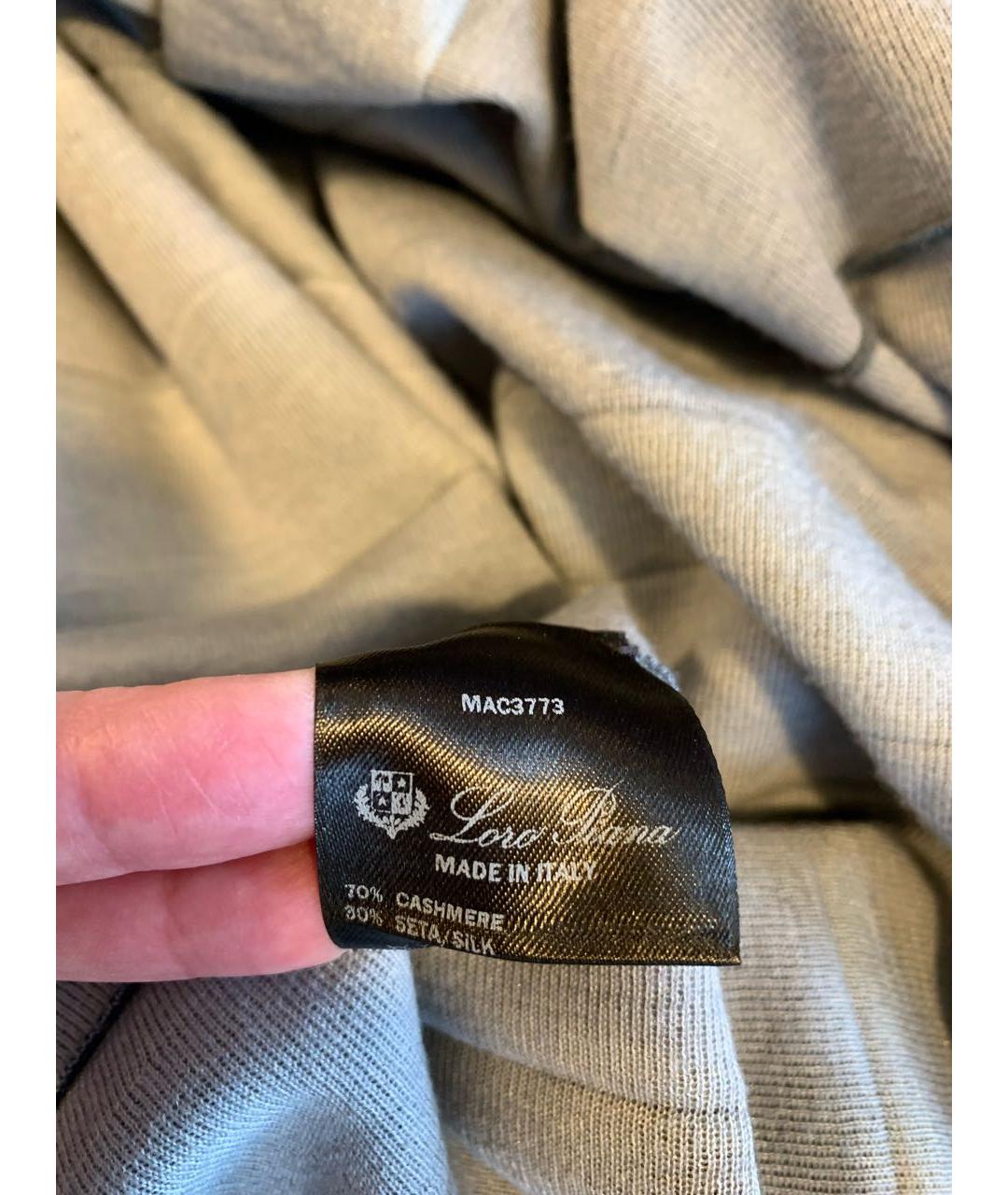 LORO PIANA Мульти кашемировое повседневное платье, фото 4