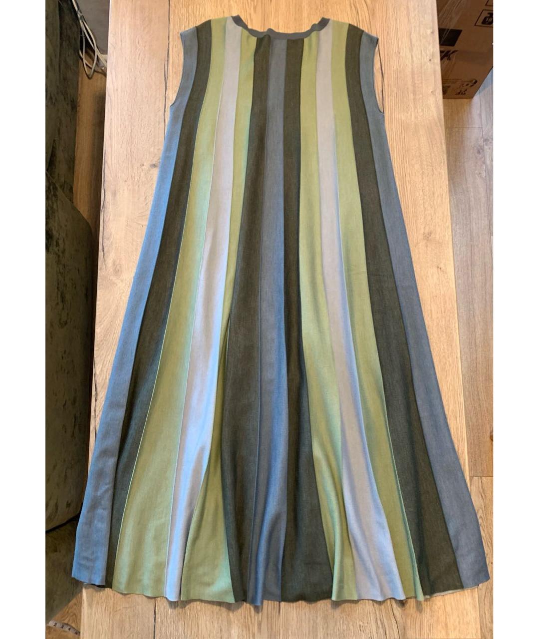 LORO PIANA Мульти кашемировое повседневное платье, фото 2