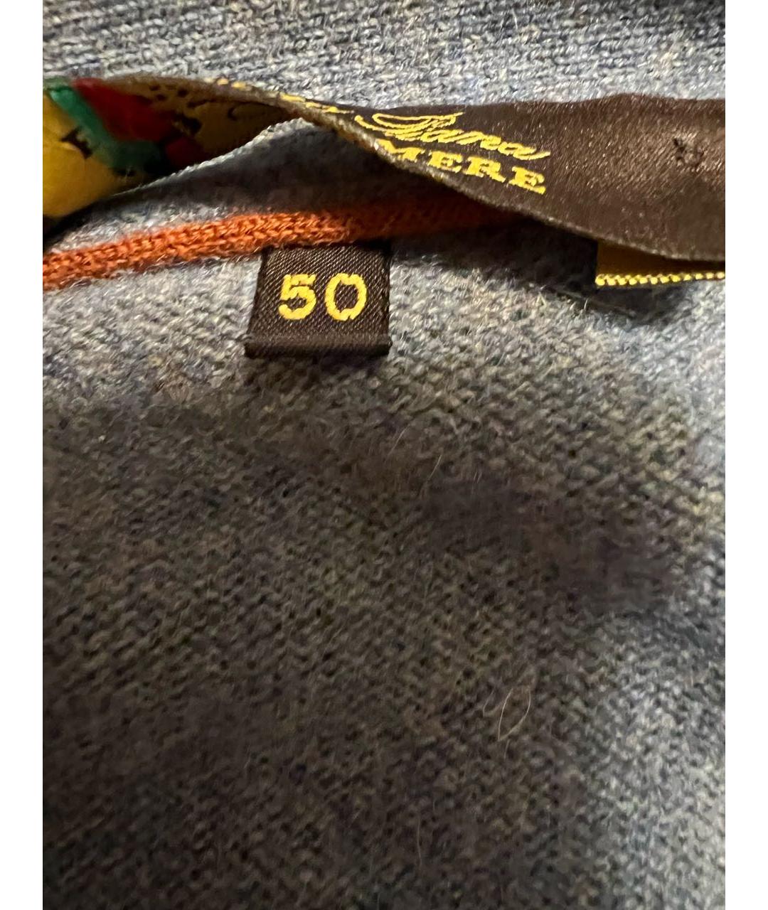 LORO PIANA Серая кашемировая жилетка, фото 6