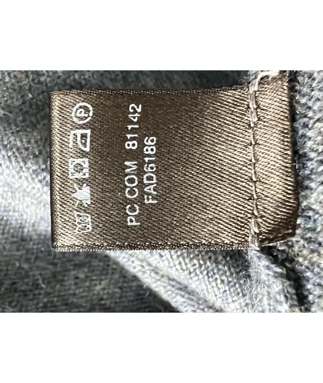 LORO PIANA Серая кашемировая жилетка, фото 5