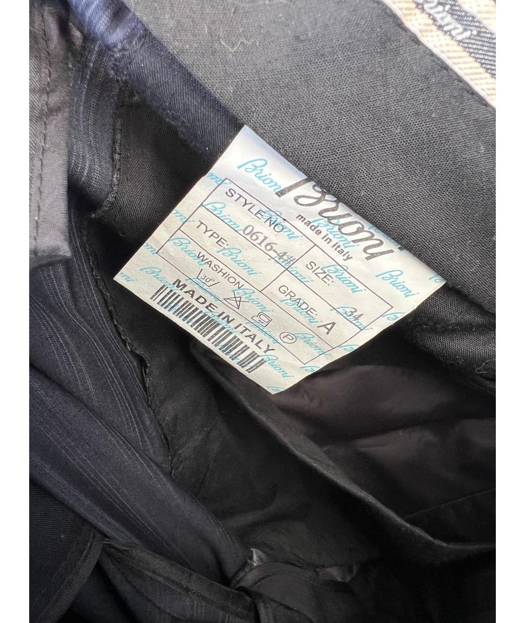 BRIONI Темно-синий классический костюм, фото 4