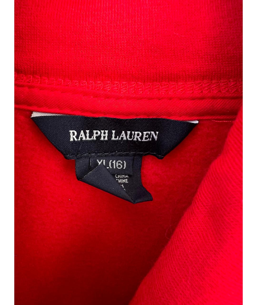 RALPH LAUREN Красное повседневное платье, фото 3