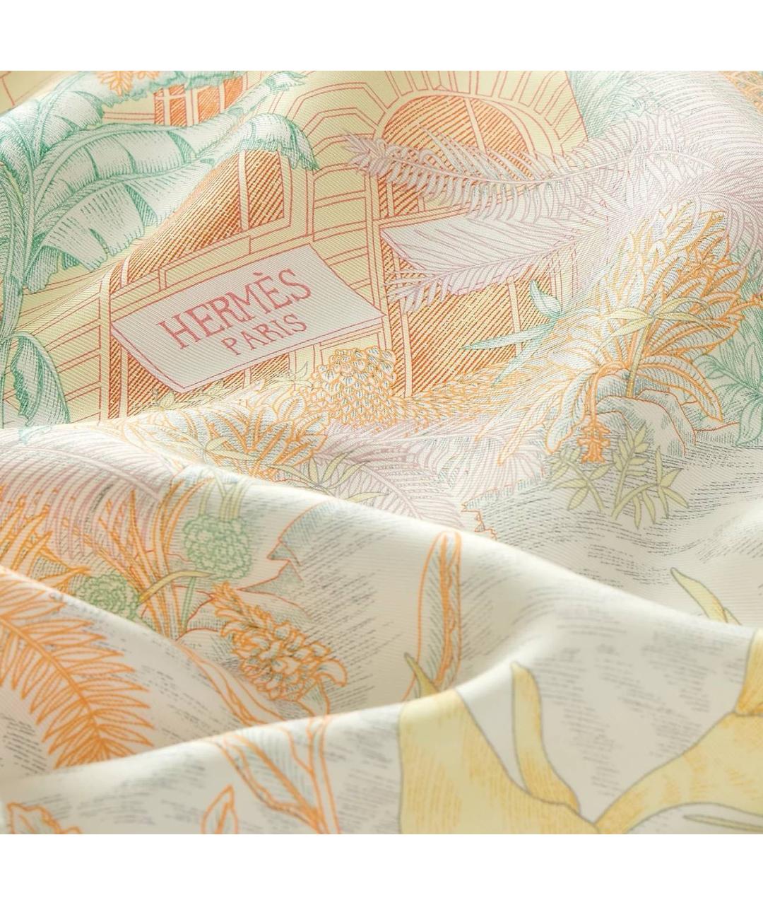 HERMES Мульти шелковый платок, фото 3